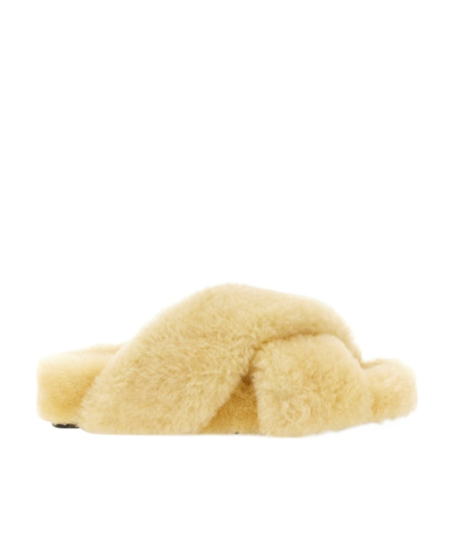 Jil Sander Off-white Oversized Wrapped Sandals In Nude