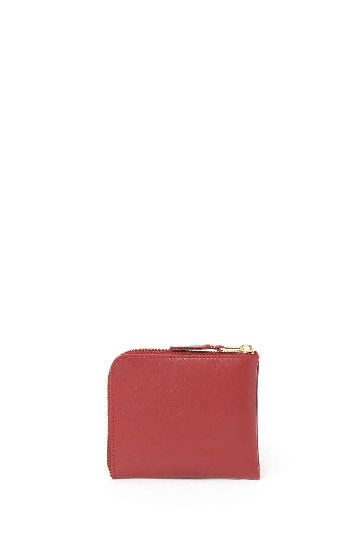 Comme Des Garçons Small Zip-around Wallet In Brown