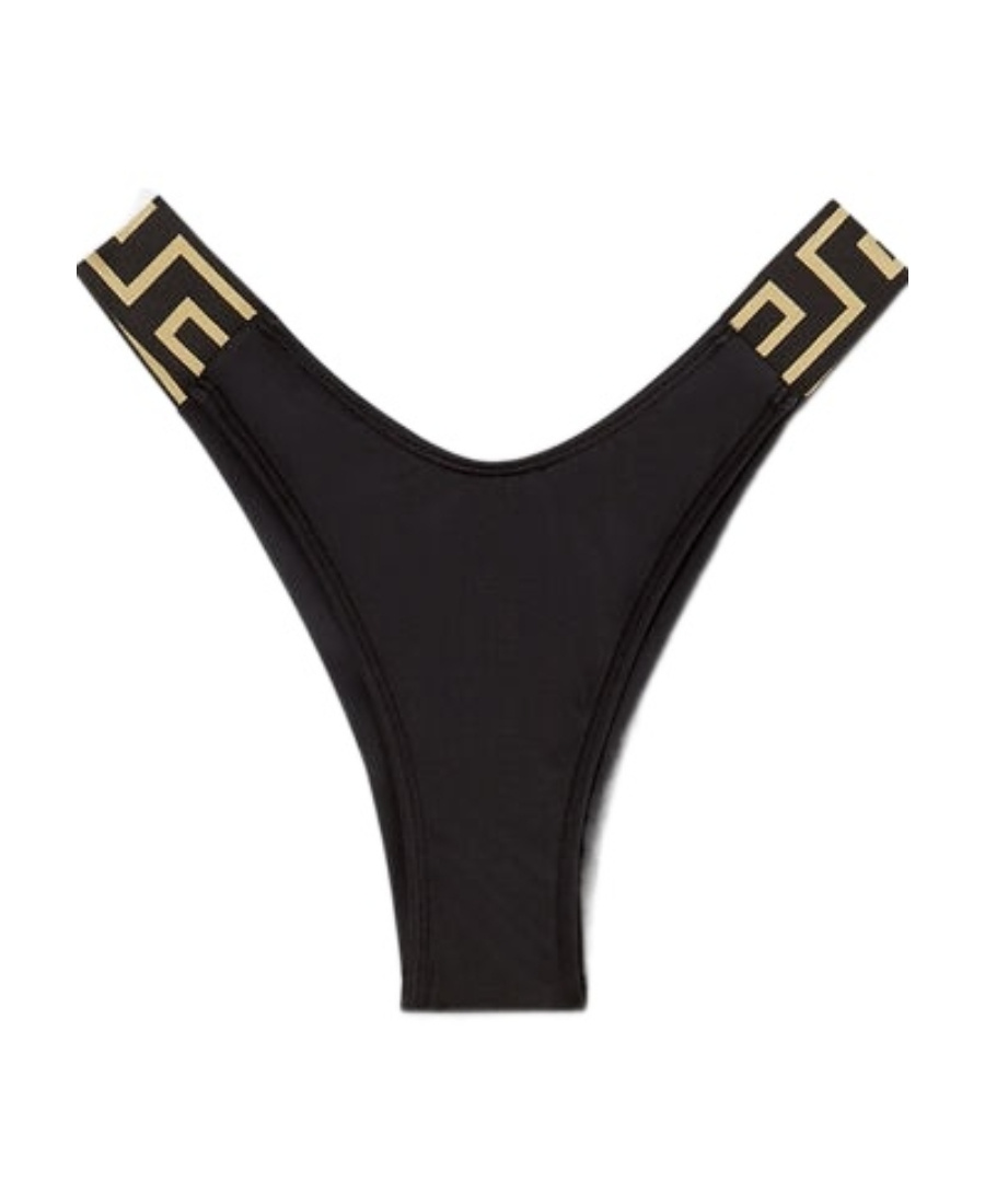 VERSACE GRECA THONG BIKINI BOTTOMS 