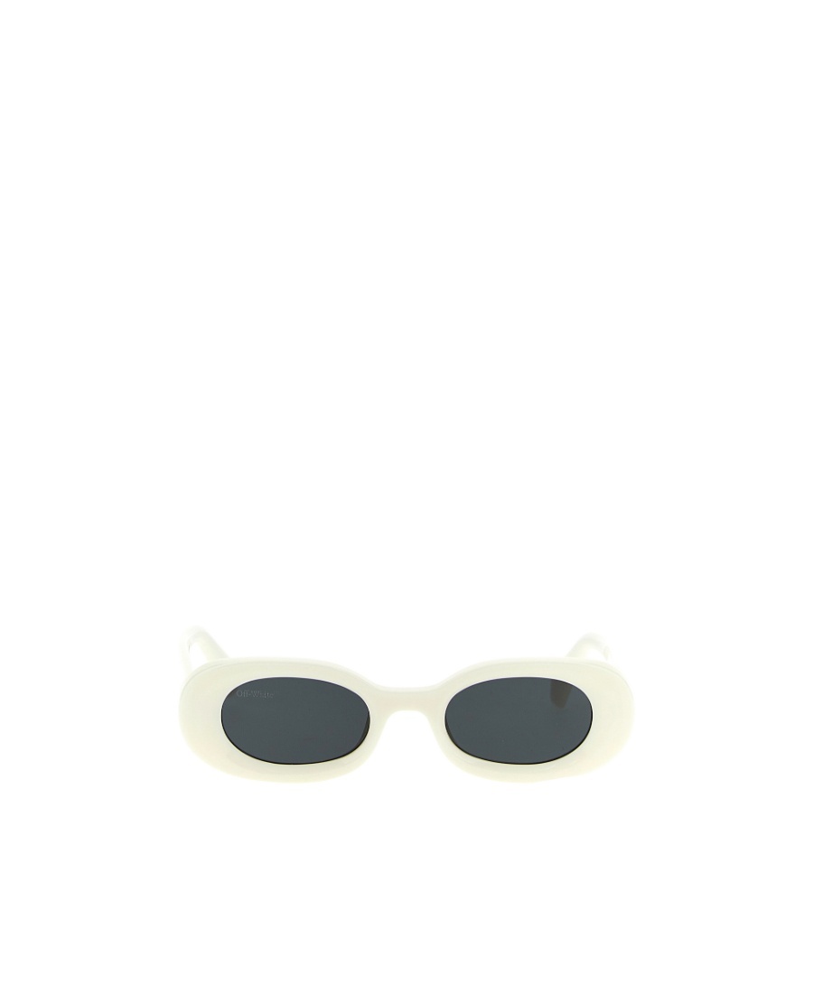 Off-white Amalfi Oval-frame Sunglasses In White