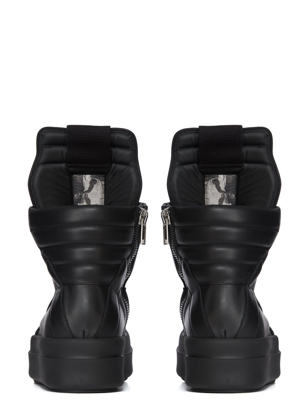 Rick Owens Round Toe High Top Casual Shoes