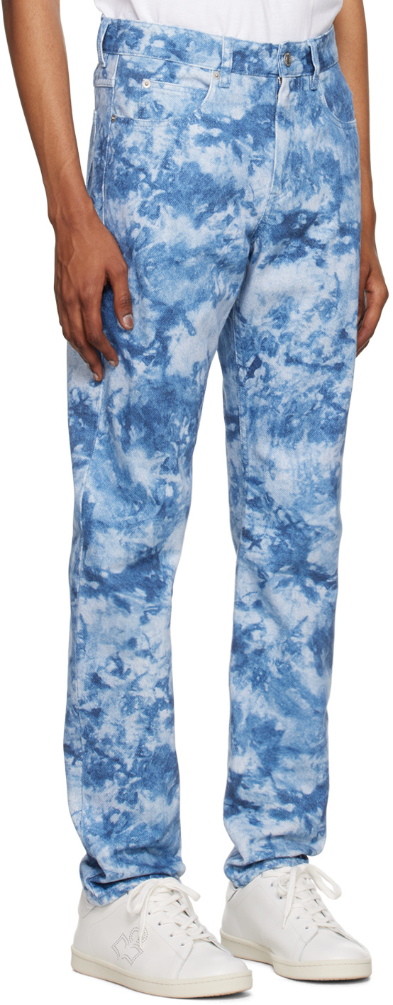 Isabel Marant Logo Jeans In Blue