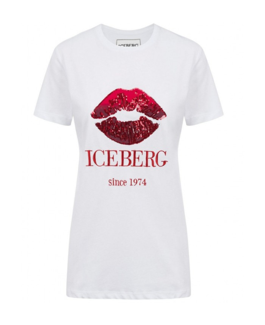 Iceberg Round-necked T-shirt In White