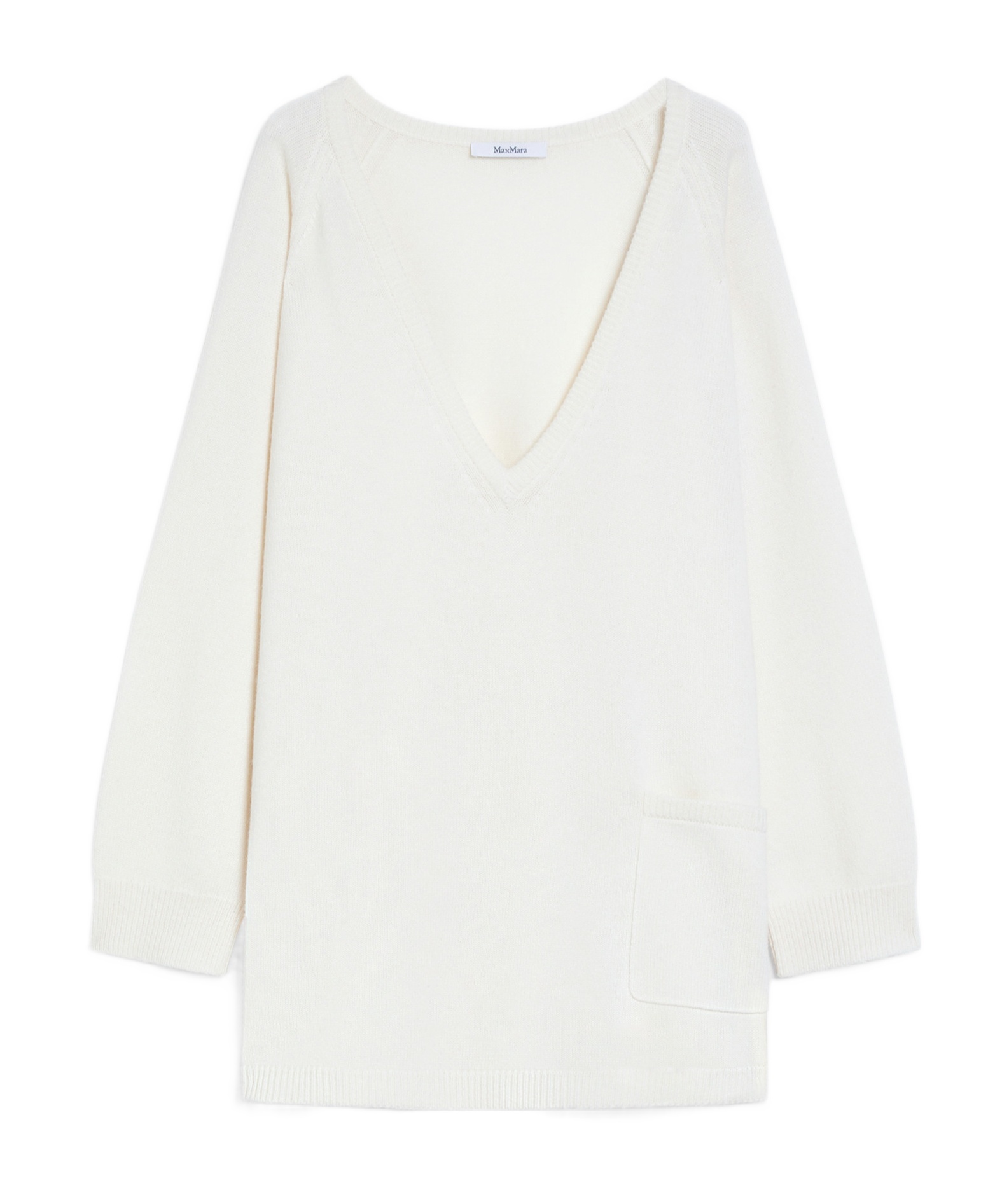 Max Mara Wool And Cashmere Pullovers In White