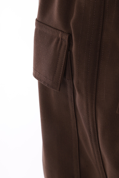 Rick Owens Drawstring Casual Trousers In Brown