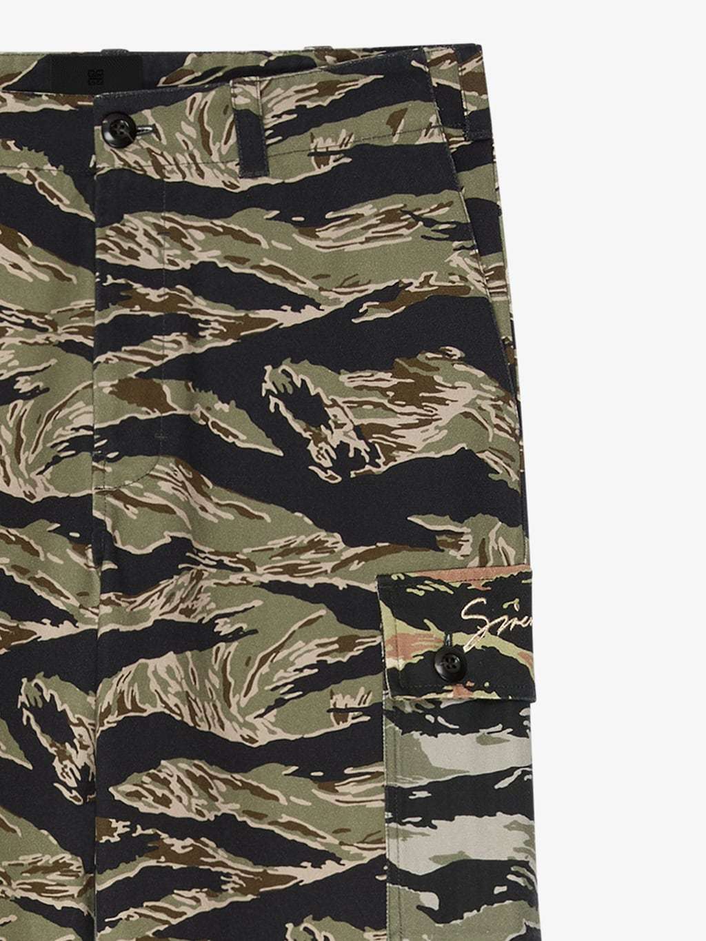 Givenchy Patterned Casual Pants In Black