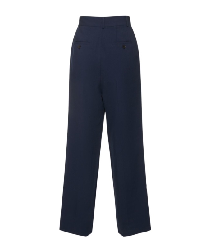 The Frankie Shop Bea Pleated Tech Twill Pants