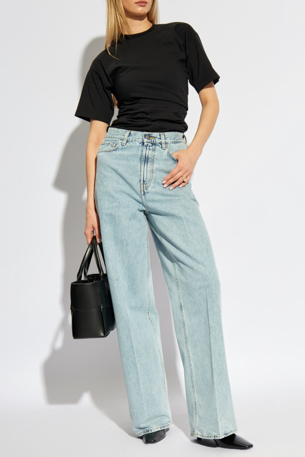 TOTÊME BELT-LOOP JEANS