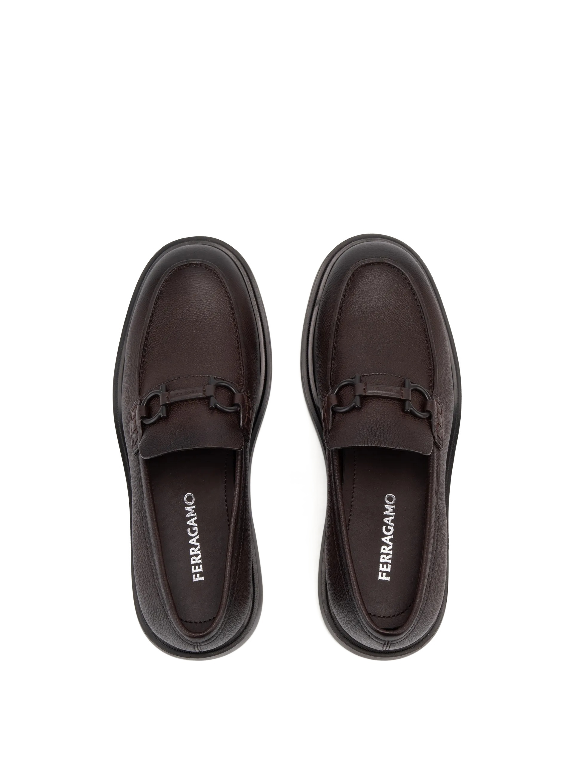Ferragamo Gancini-detail Loafers