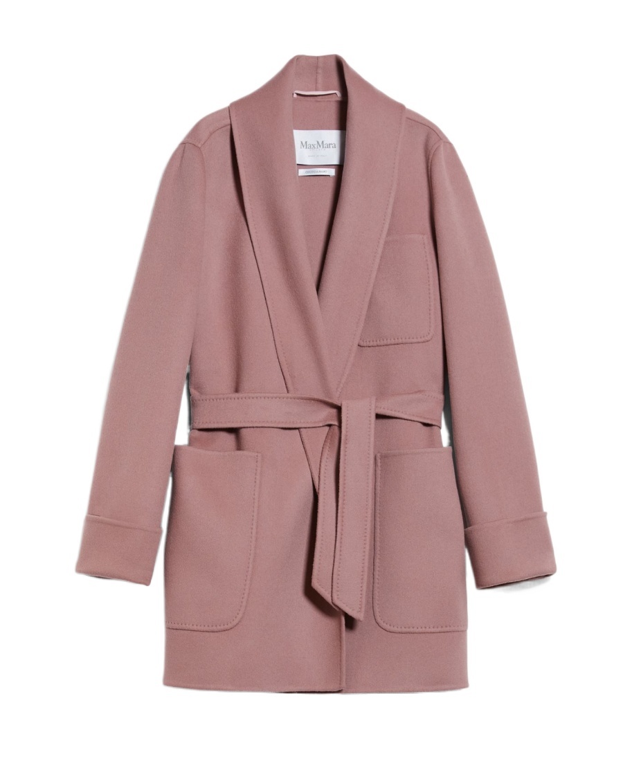 Max Mara Cashmere Jacket In Nude