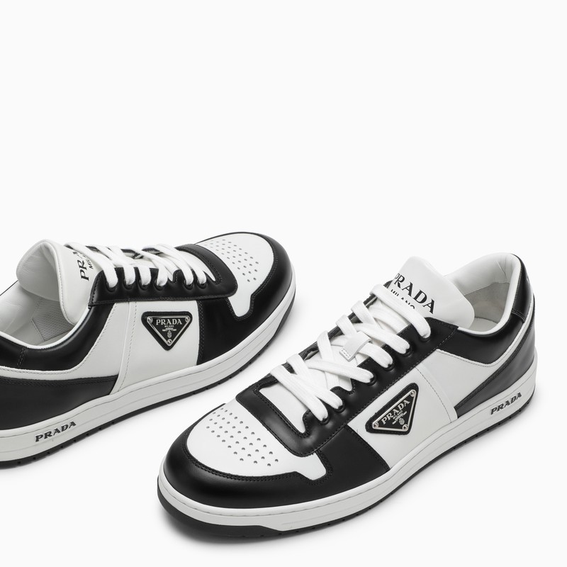 Prada Low-top Sneakers For Downtown Style In Black