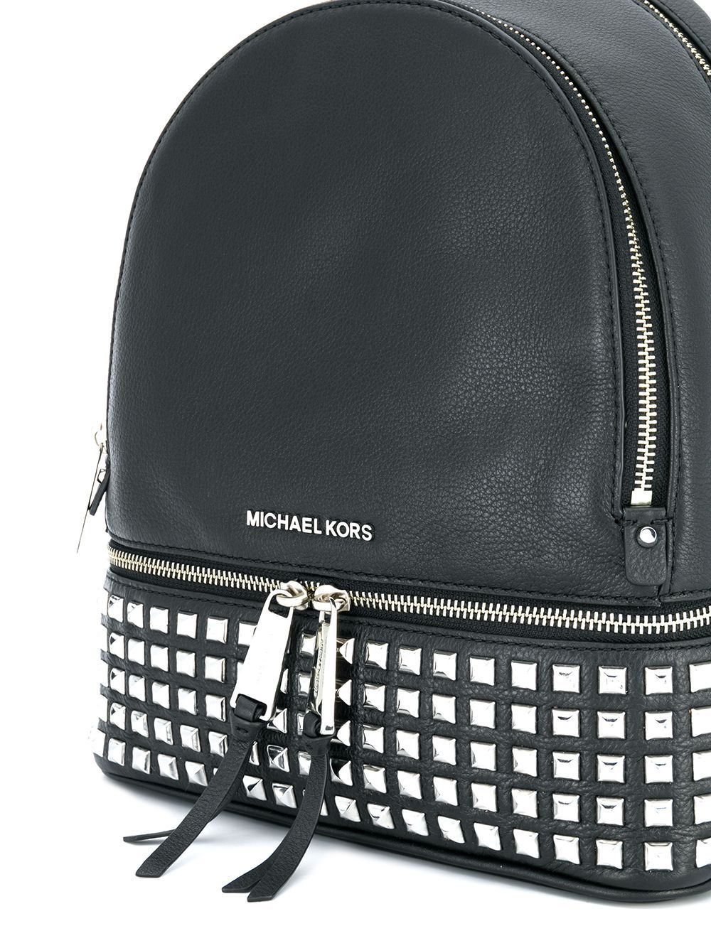 Michael Michael Kors Rhea Backpack In Black