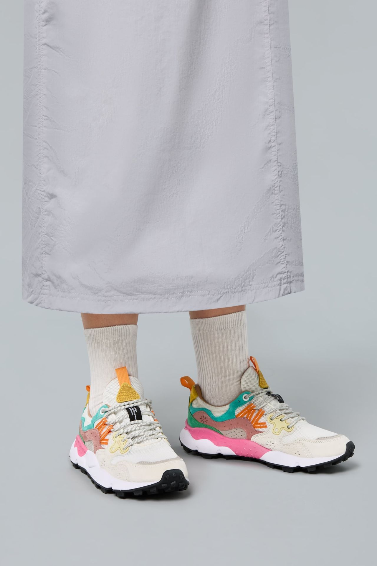 Flower Mountain Lace-up Sneakers