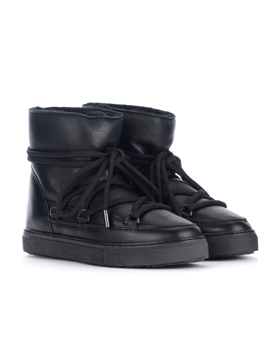 Inuikii Logo And Ankle Boots In Black