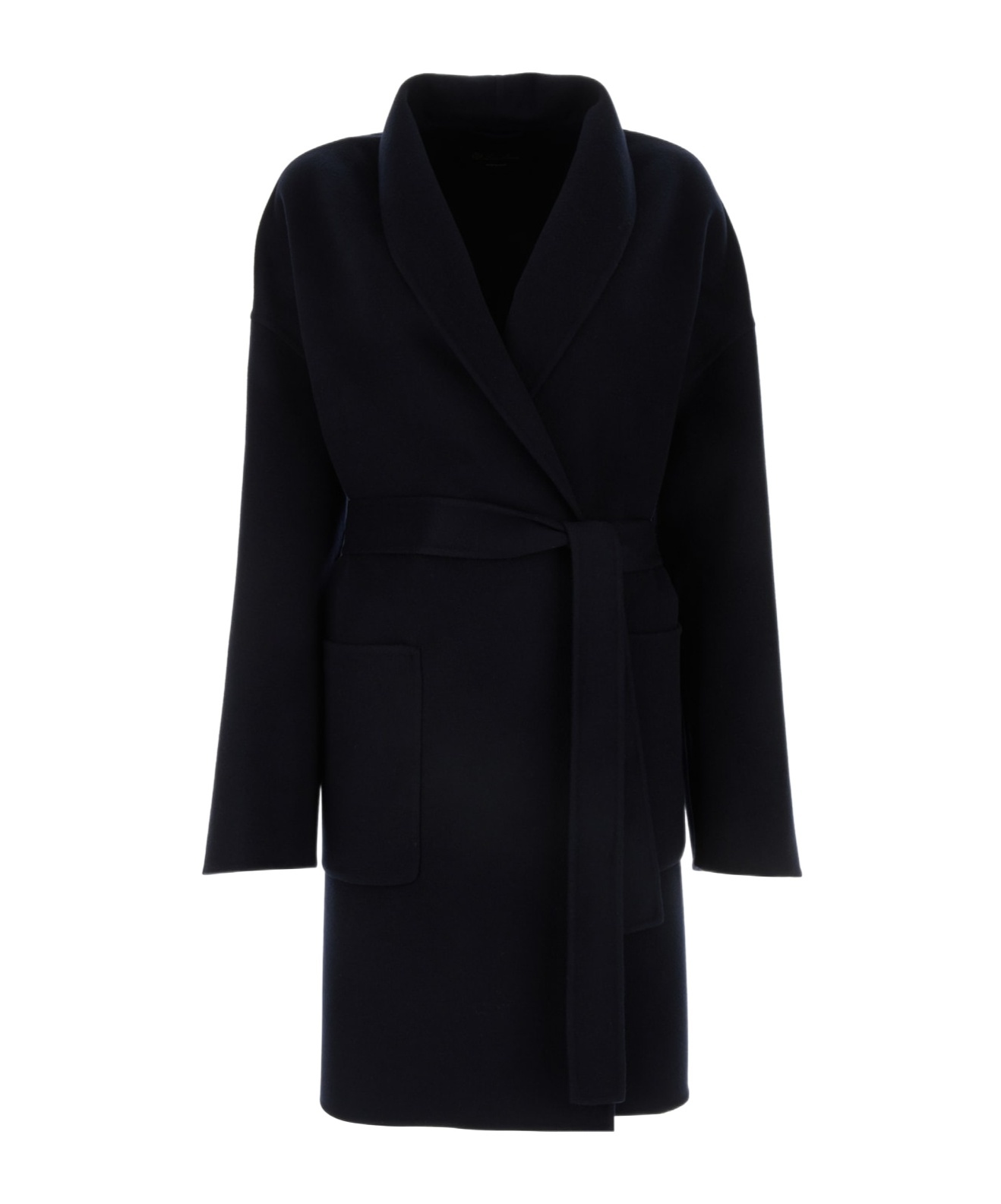 Loro Piana Women Jed Short Coat Sb Cash Double In Black
