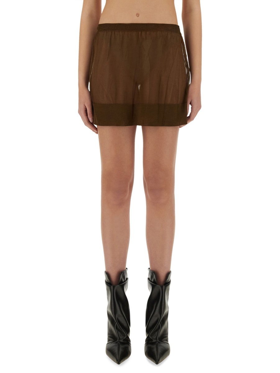 Paloma Wool "zunela" Skirt In Brown