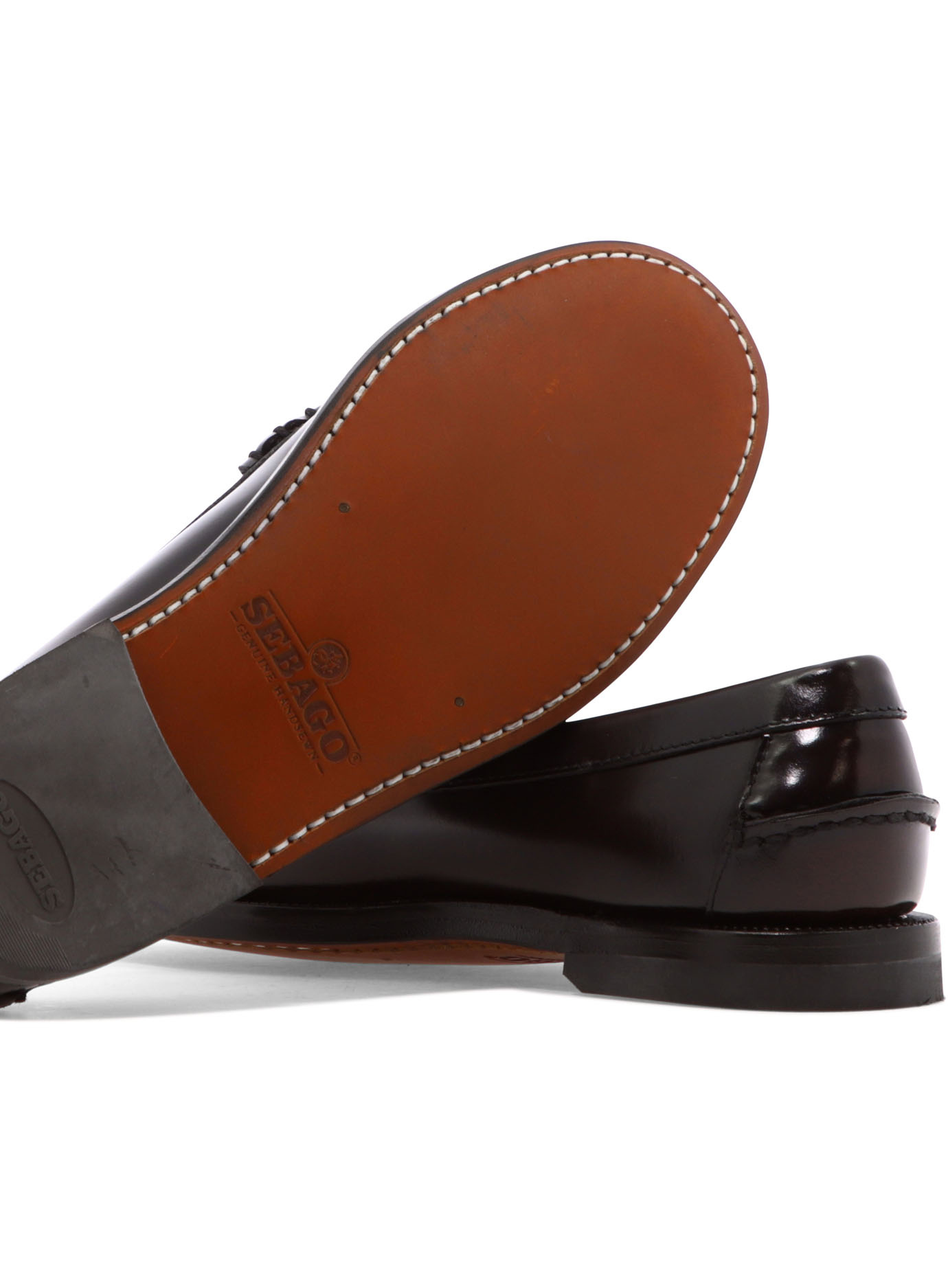 Shop Sebago 'classic Dan' Loafers In Black