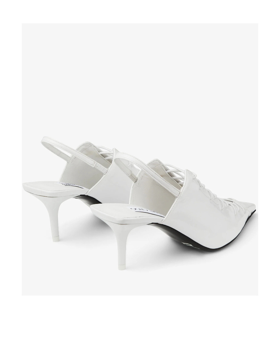 Jimmy Choo X Jean Paul Gaultier 60 Exposed Heels In White