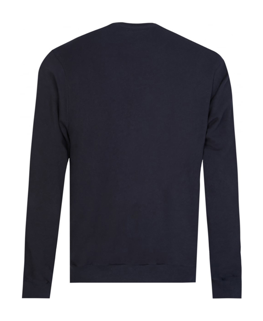 Shop Paul & Shark Logo Pattern Sweater In Blue