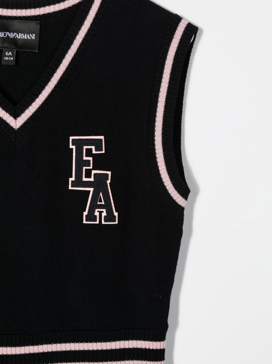 ARMANI COLLEZIONI SLEEVELESS PRINTED DRESS