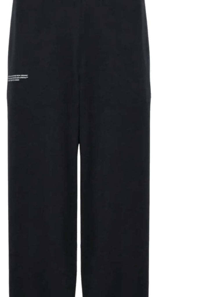 Pangaia Organic-cotton Track Pants In Black