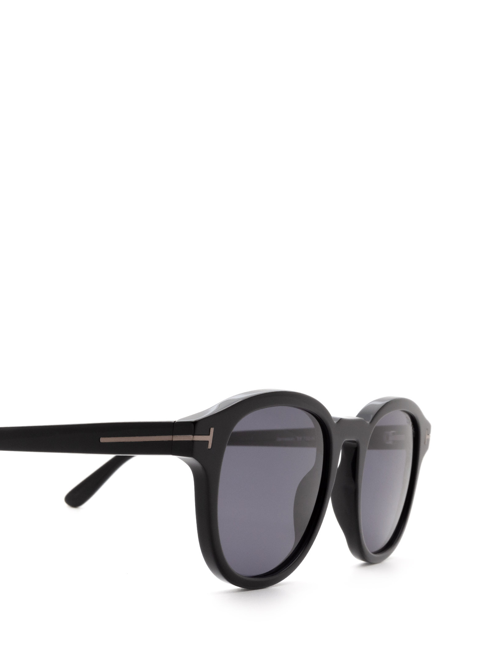 Tom Ford Jameson Round-frame Sunglasses In Gray