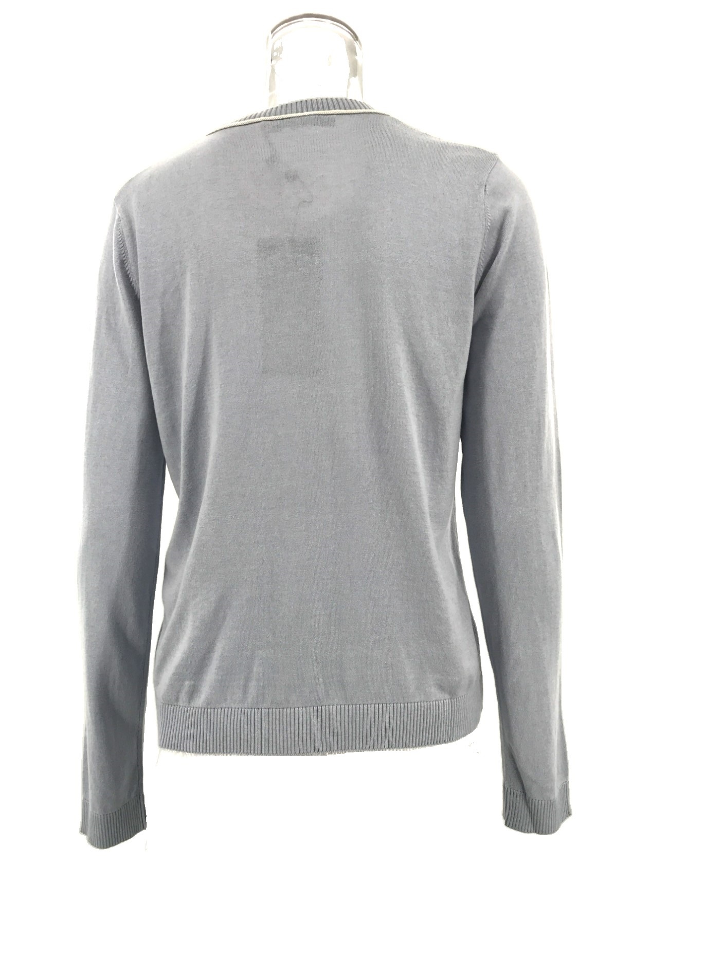 Weekend Max Mara Long-sleeved Knitted Cardigan In Gray