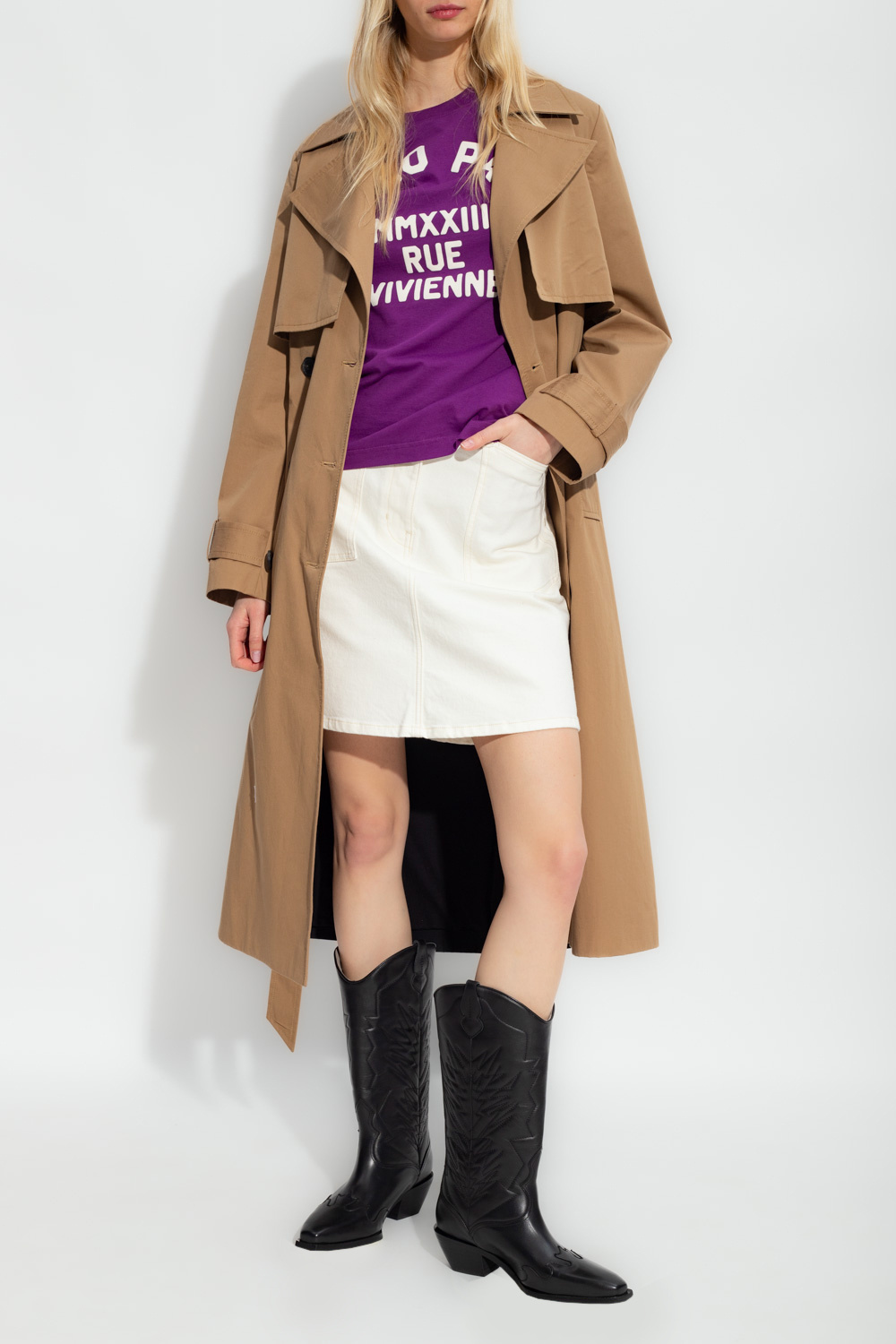 KENZO DENIM MINI SKIRT