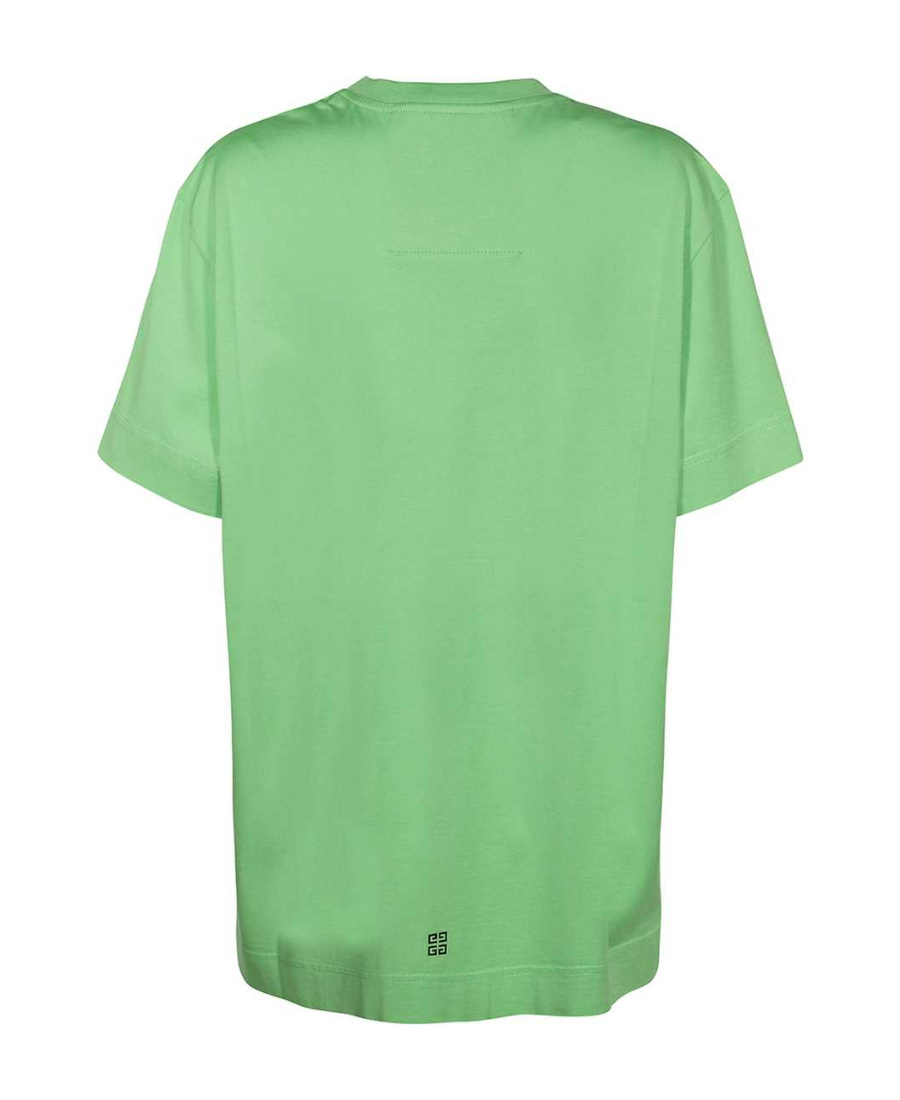 Givenchy Round-necked T-shirt In Green
