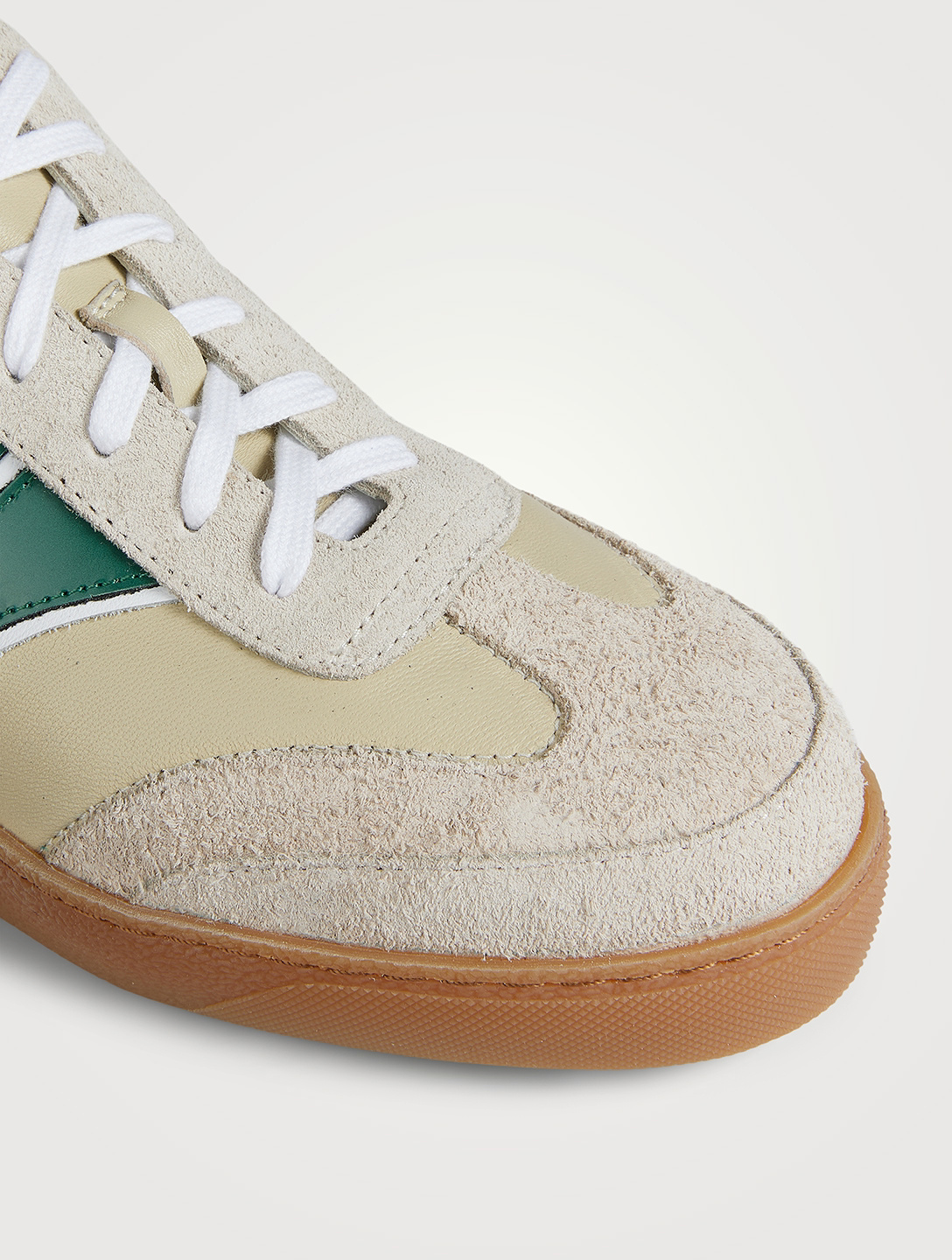 DRIES VAN NOTEN ROUND-HEADED LOW-TOP CASUAL SHOES 