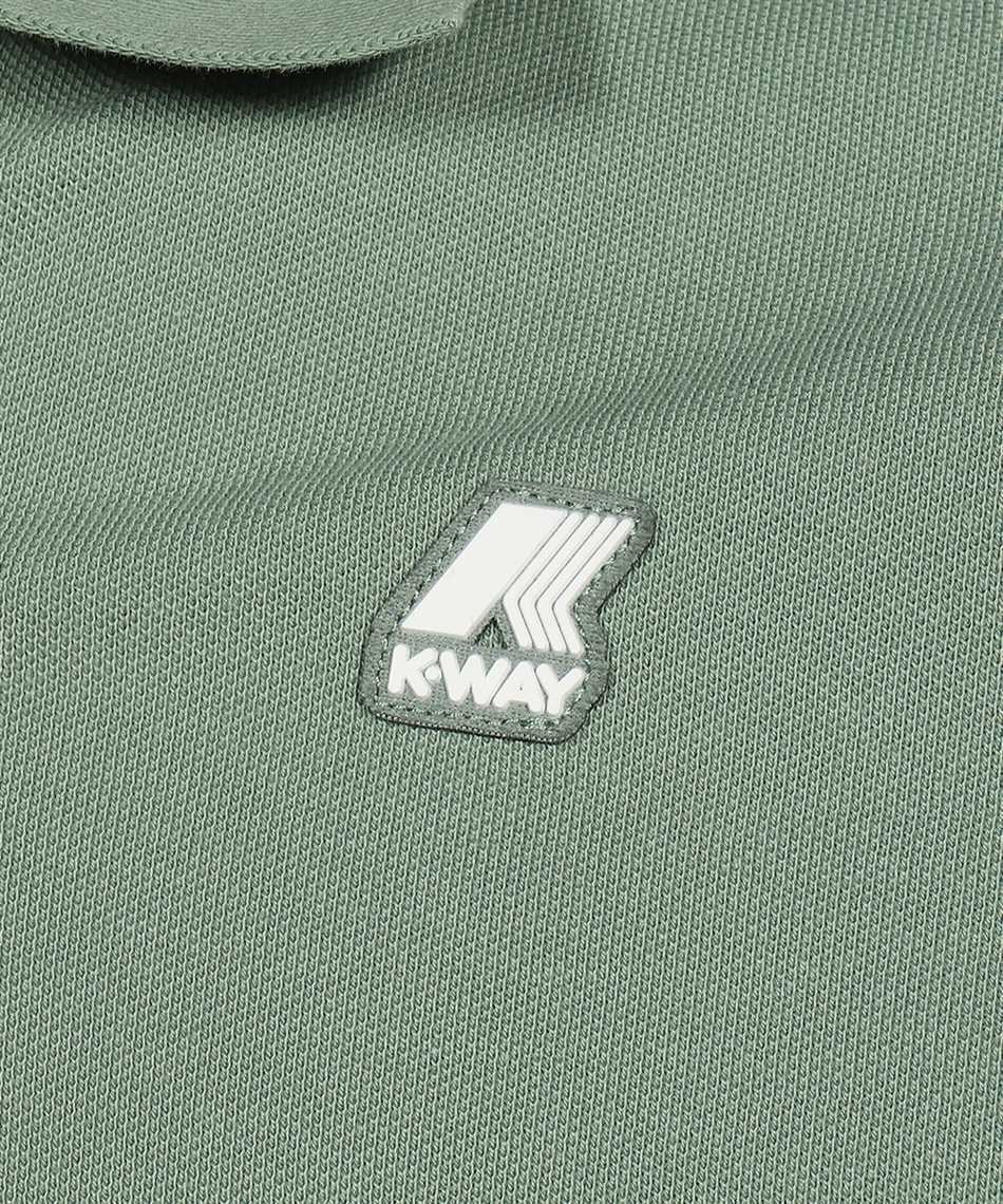K-way Short-sleeved Polo Shirt In Green