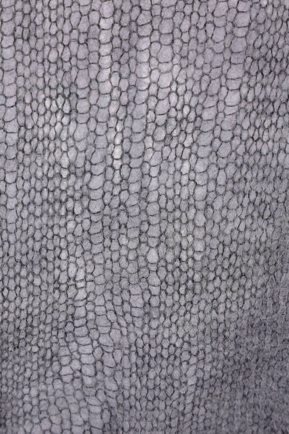 Ann Demeulemeester Asymmetrical Drawstring Sweater In Gray