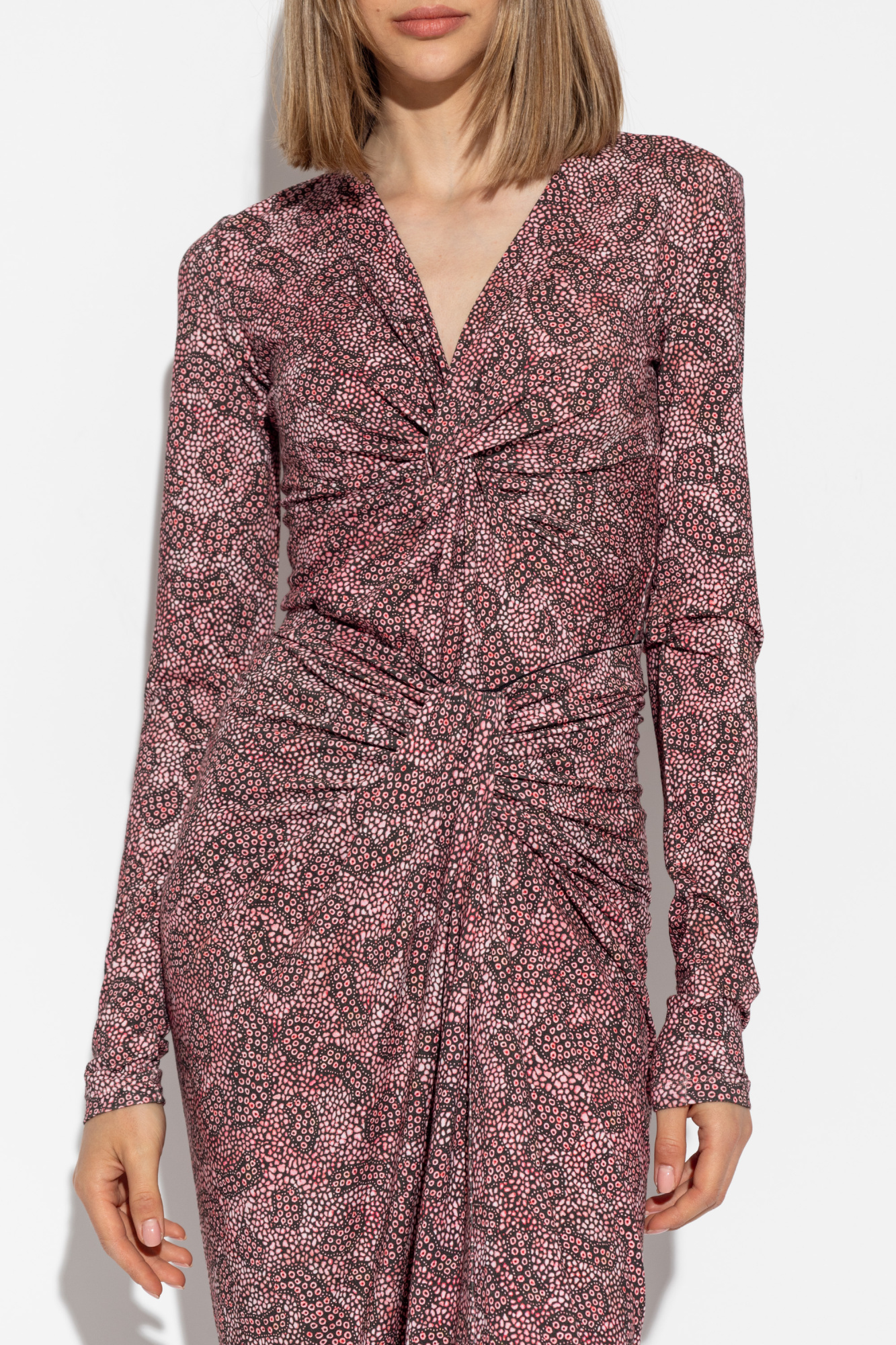 Shop Isabel Marant Étoile Lyss Top In Brown