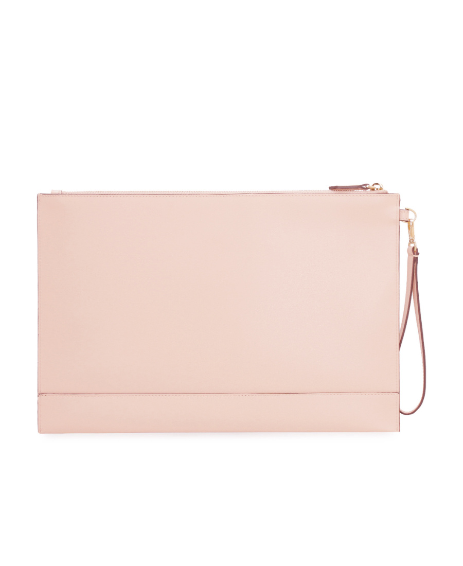 Fendi Roma Large Logo Handbag In Pink