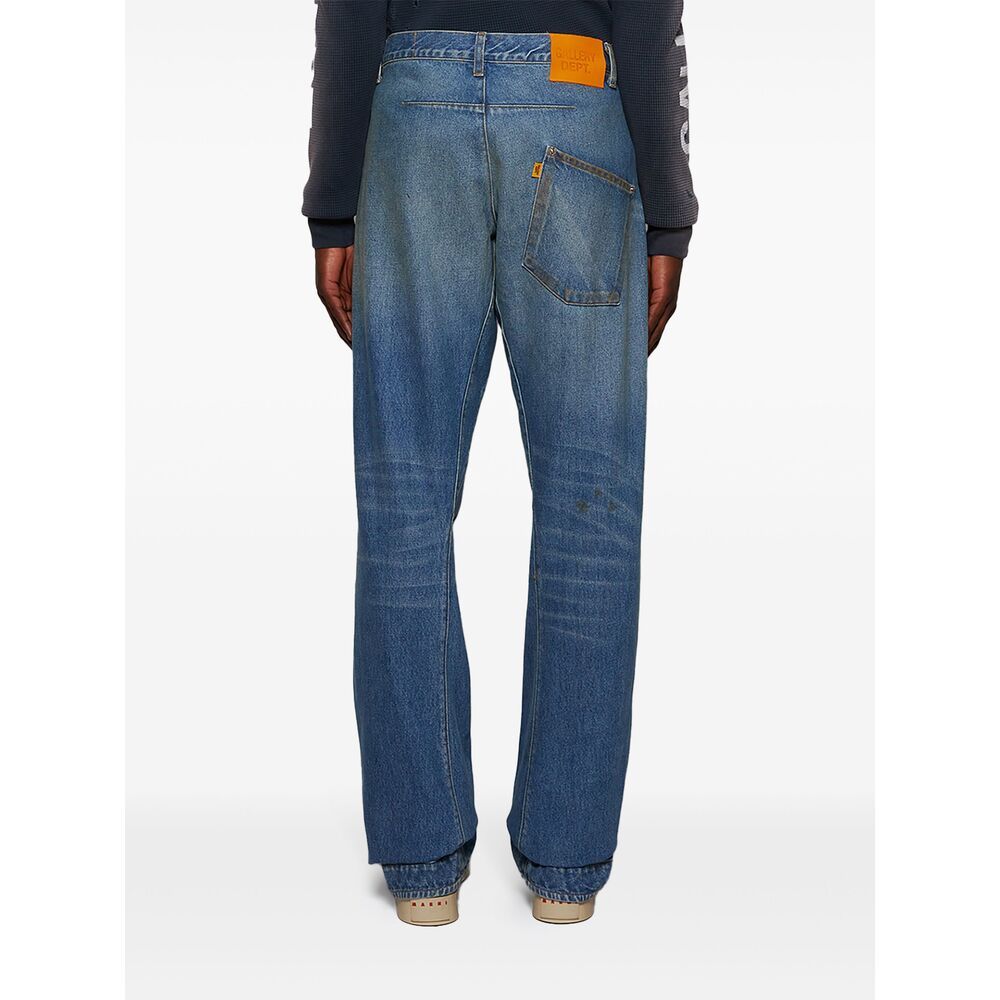 Gallery Dept. Zip Jeans In Gray