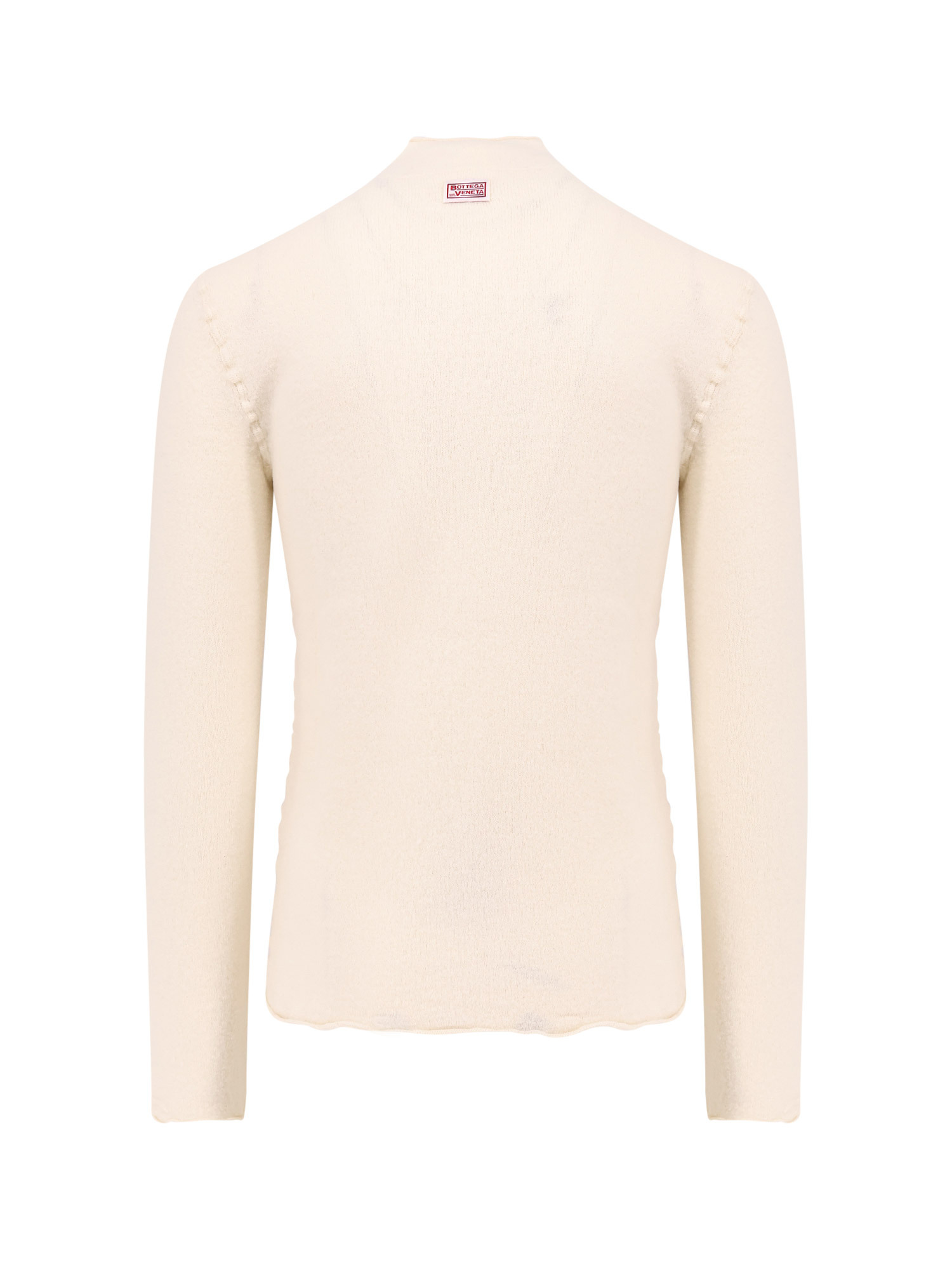Bottega Veneta Long-sleeved Sweater In White
