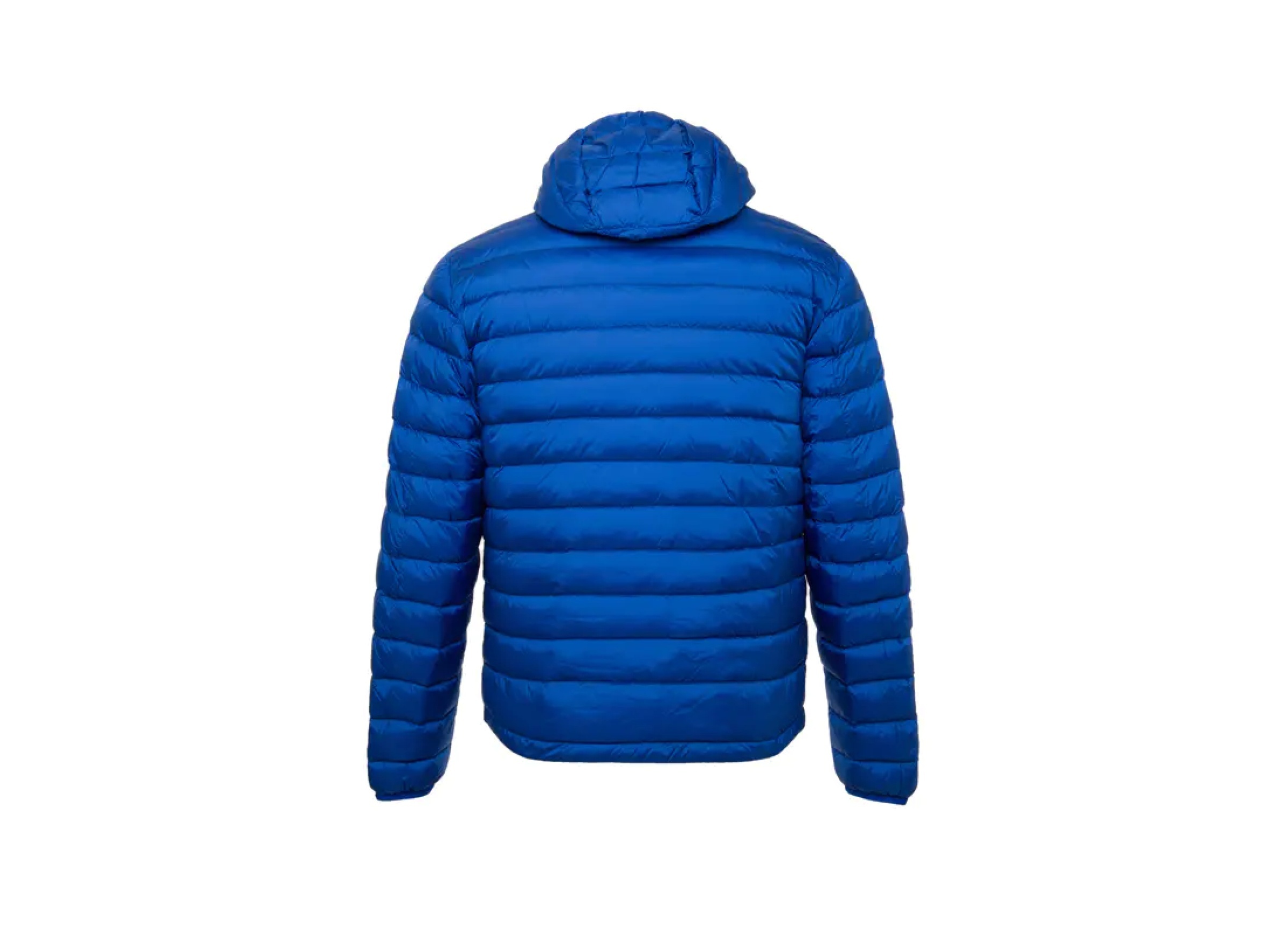 Paul & Shark Logo Down Jacket In Blue