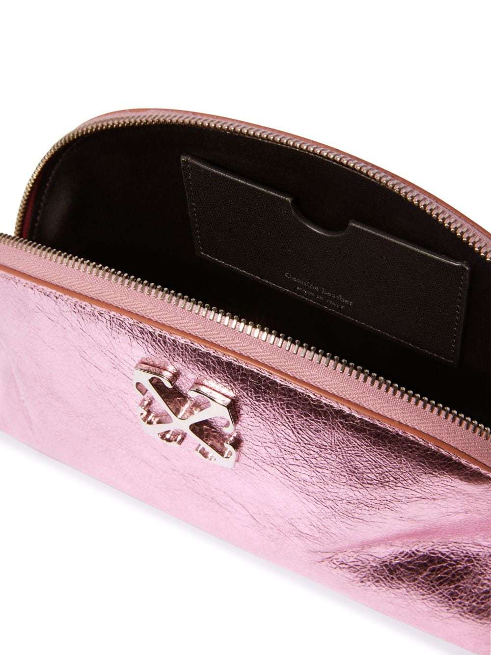 Off-white Arcade Makeup Bag In Pink