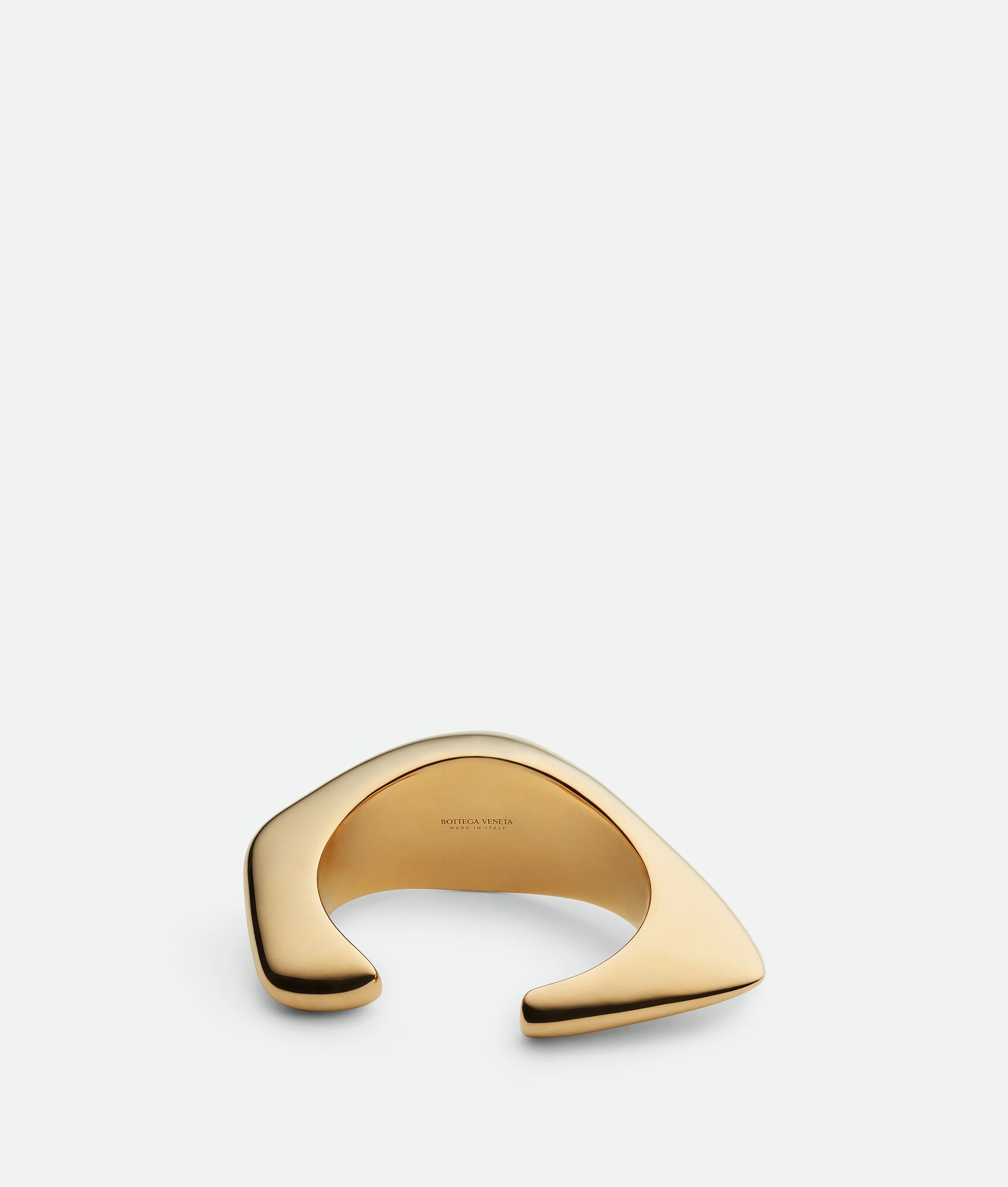 Bottega Veneta Logo Fin Bracelet In Yellow