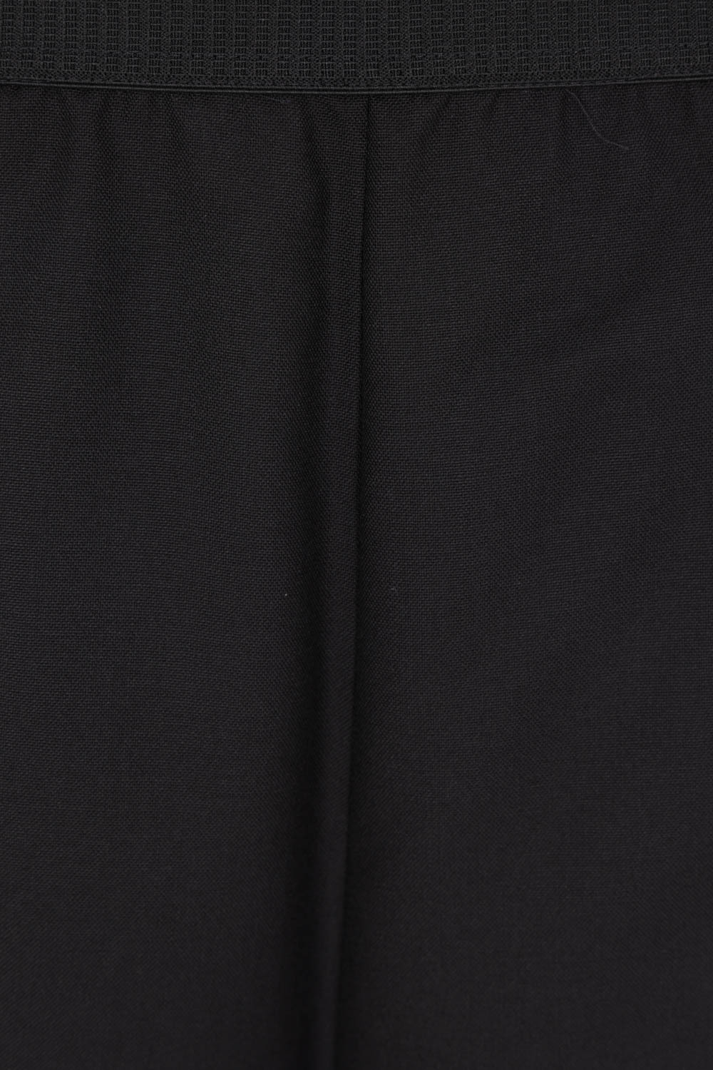 Plan C Elastic-waist Trousers In Black