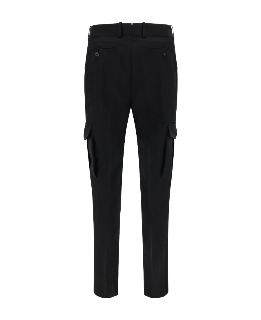 ALEXANDER MCQUEEN ALEXANDER MCQUEEN BELT-LOOPED TAPERED-LEG TROUSERS