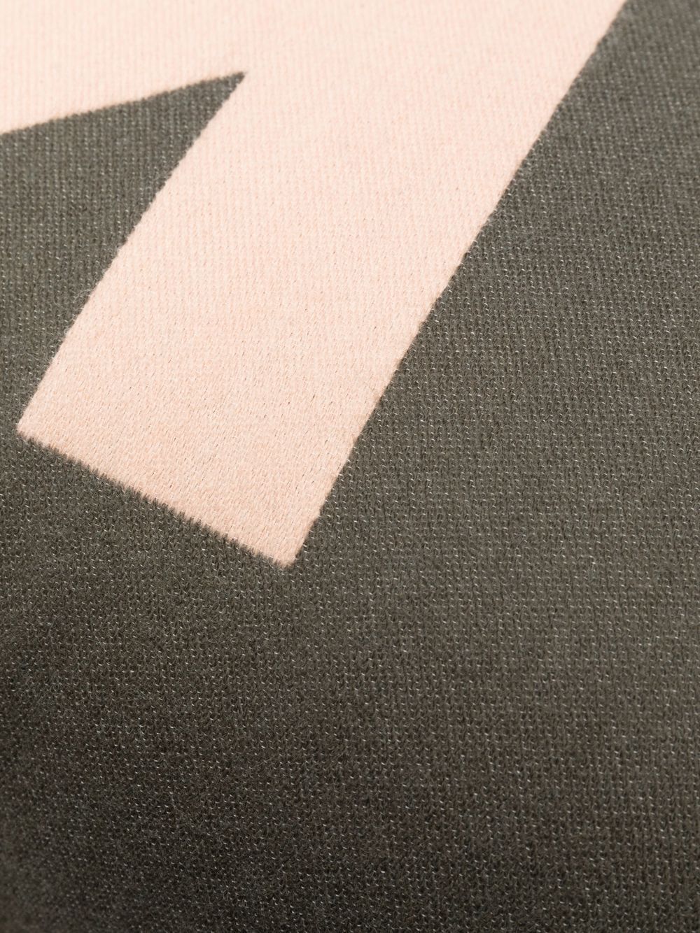 Off-white Arrows-print Wool-blend Cushion In Black