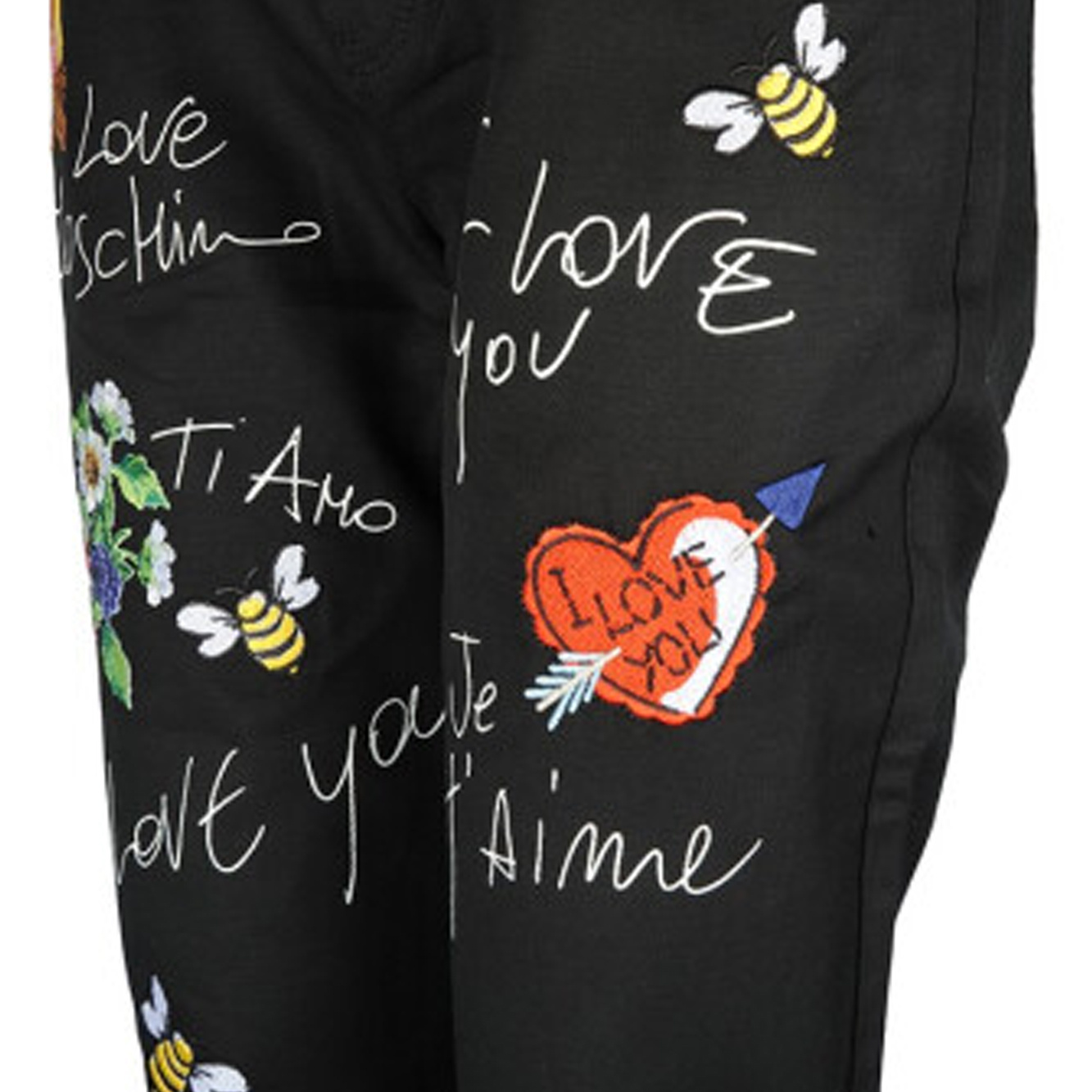 MOSCHINO PRINTED JEANS