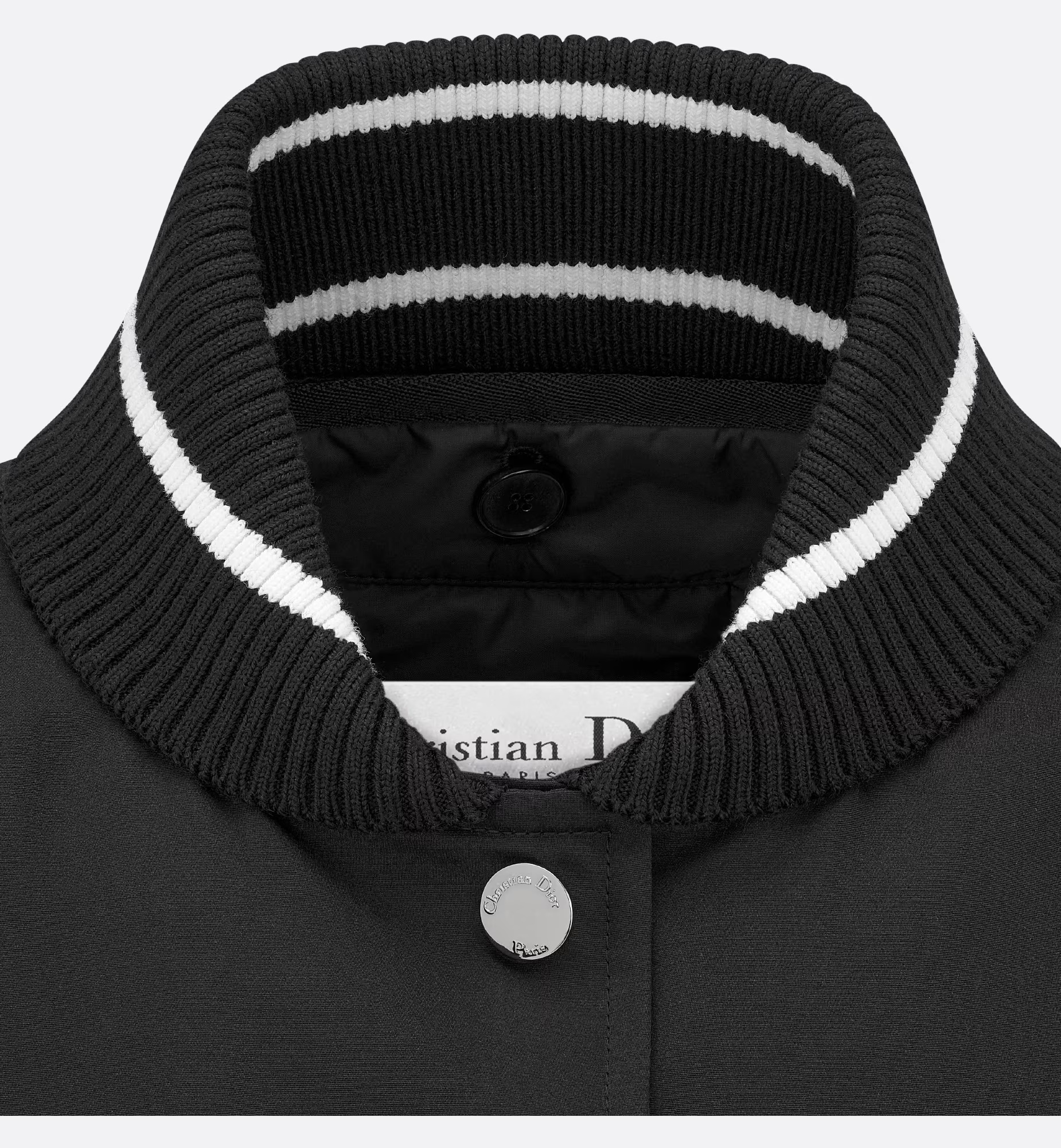 DIOR BOMBER JACKET WITH REMOVABLE MACROCANNAGE VEST