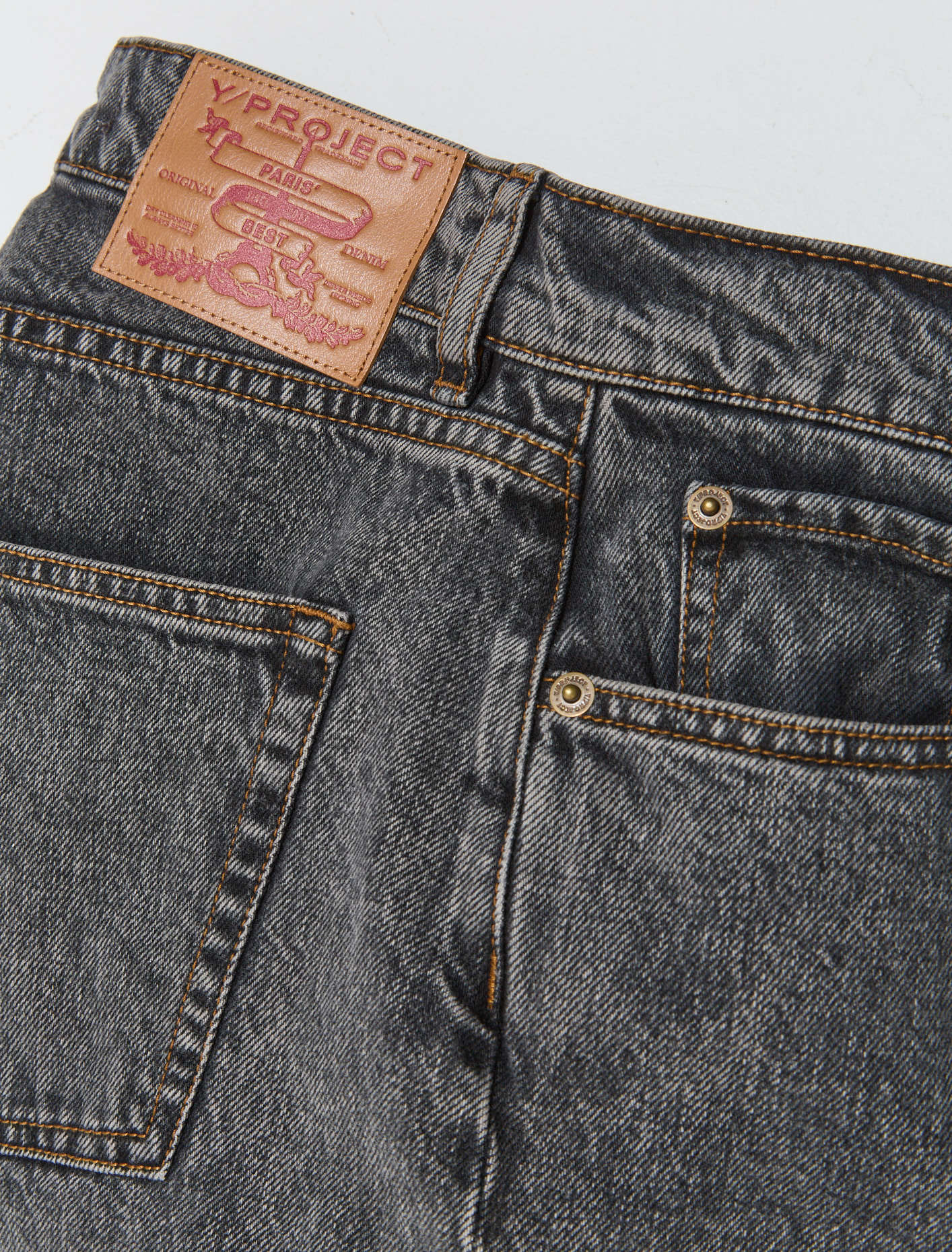 Y/project Multi-pocket Jeans In Black