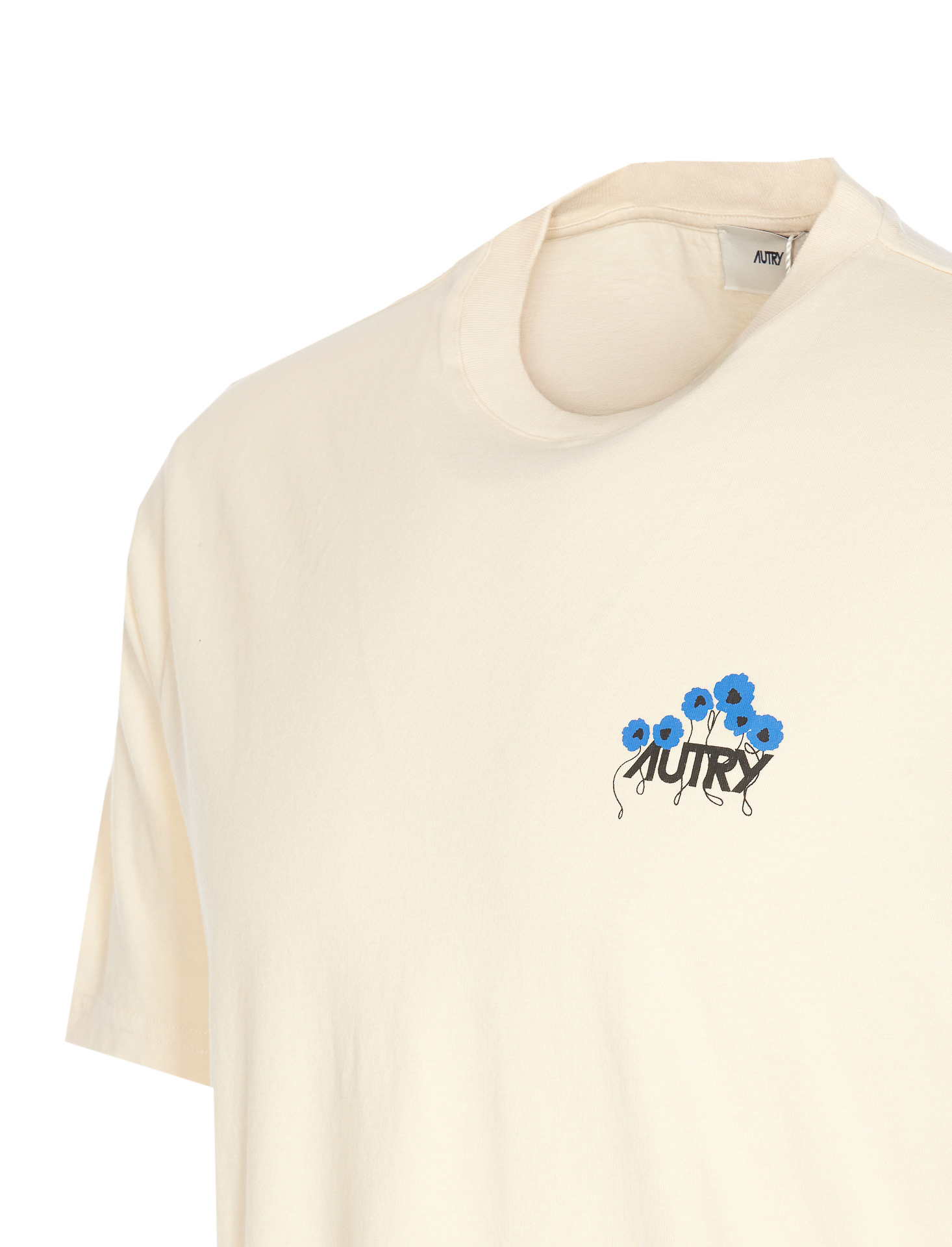 Autry Round Neck T-shirt In White