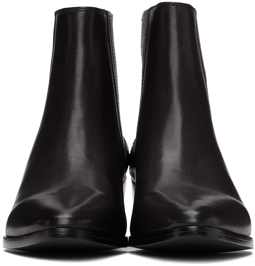 RAG & BONE POINT-SPLICED ANKLE BOOTS