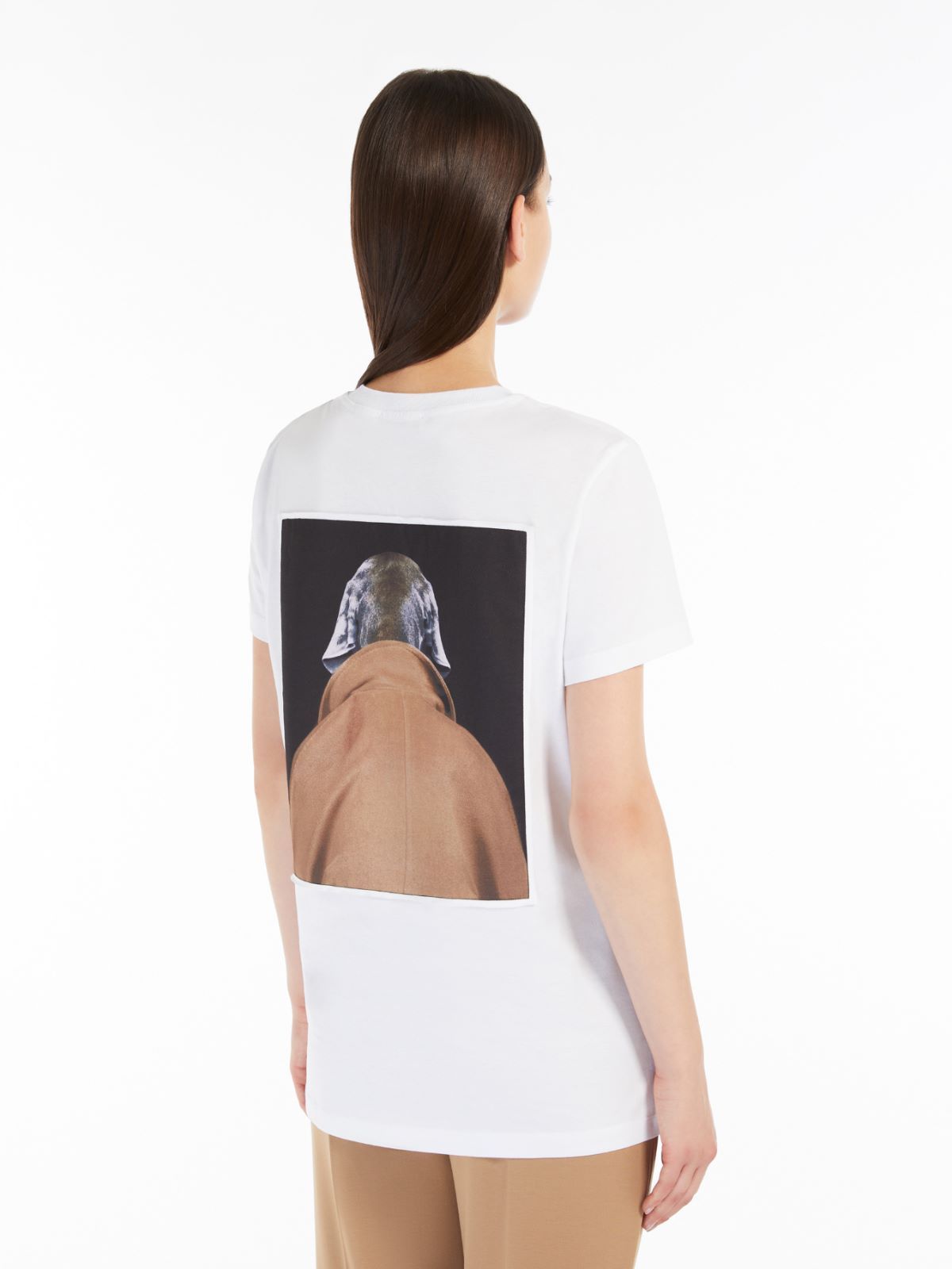 Max Mara Cipria T-shirt In White