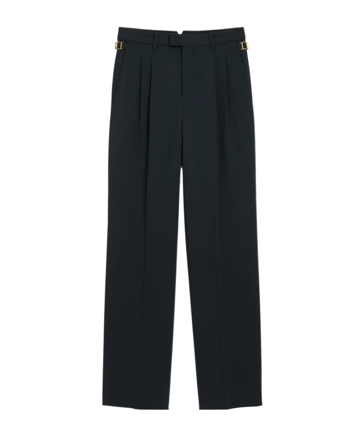 Ami Alexandre Mattiussi Casual Pants With Belt Loops In Blue