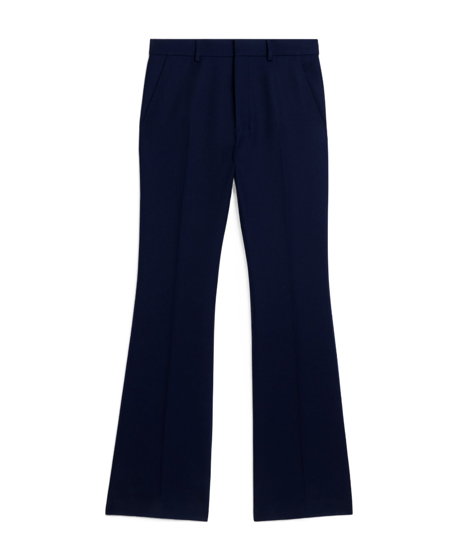 AMI ALEXANDRE MATTIUSSI FLARED BOOTCUT TROUSERS